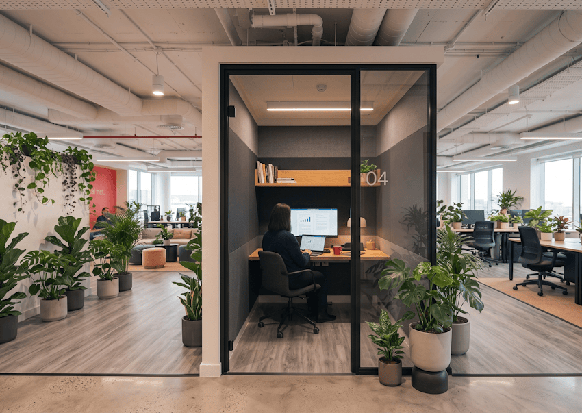 Small Focus Rooms: One-to-One and Solo Bookable Spaces